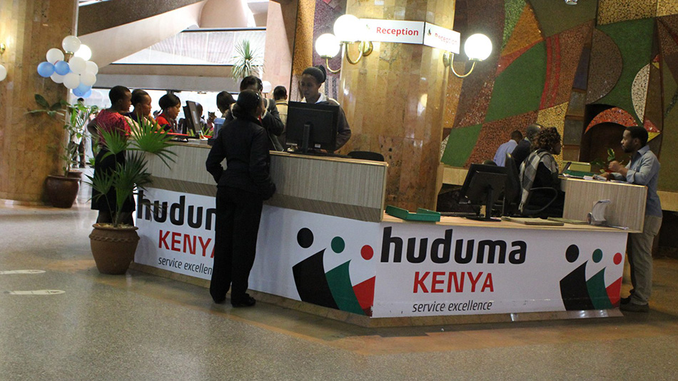 Huduma Kenya reception 